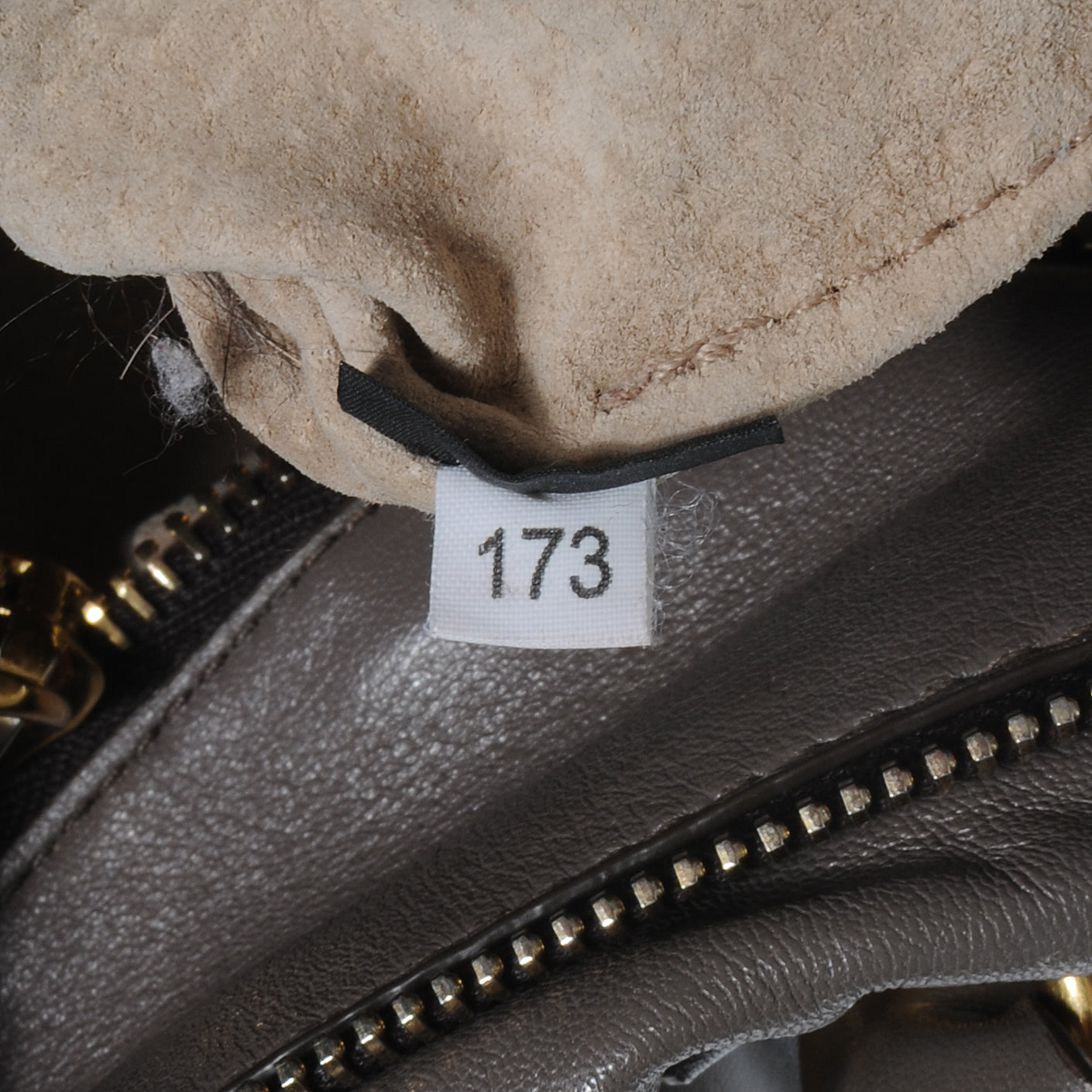 Soft Calf Shopping Satchel Bag Bambu