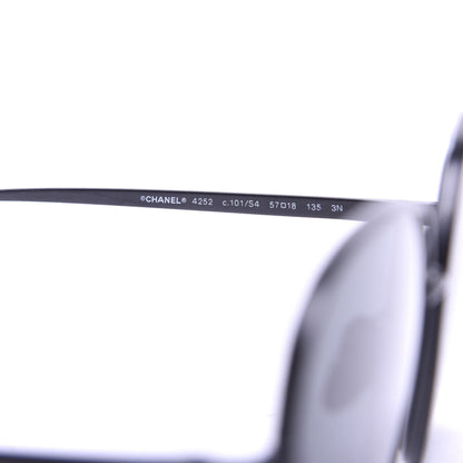 Chanel Square Sunglasses 4252 Black 6 of 7