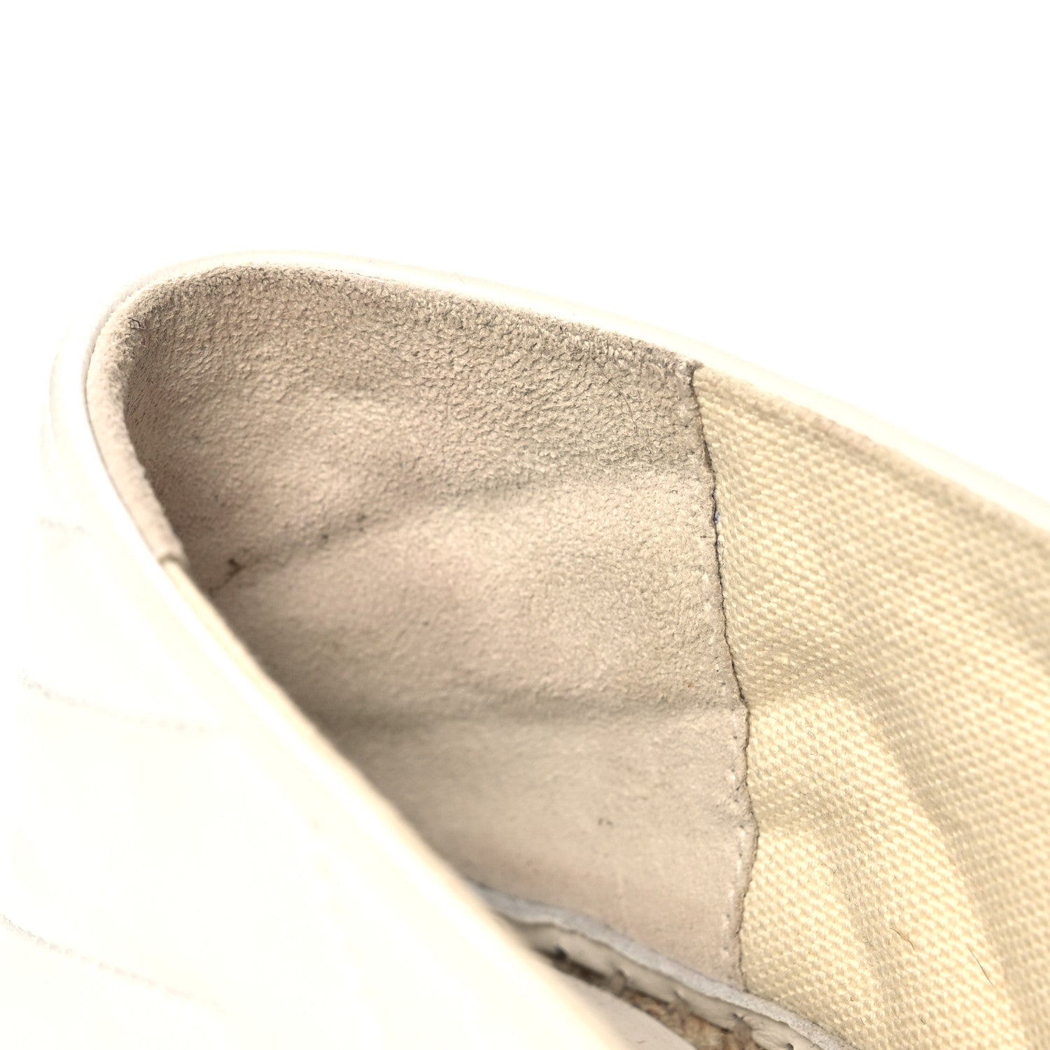Gucci Nappa Matelasse GG Marmont Platform Espadrilles 38 Great White 10 of 11