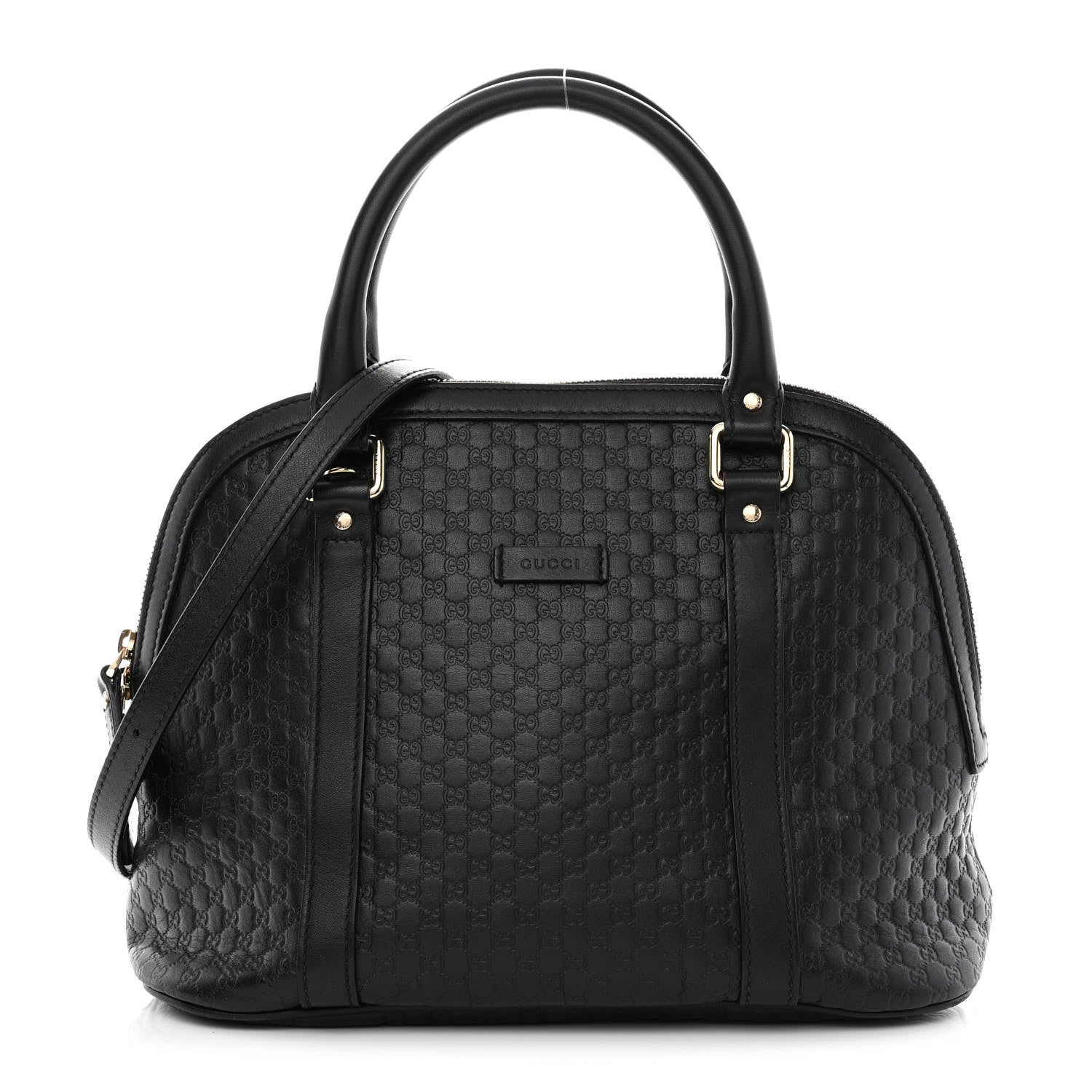 Gucci Microguccissima Medium Dome Bag Black 1 of 10