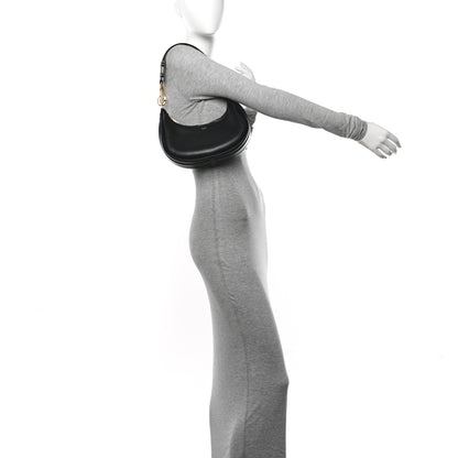 Celine Smooth Calfskin Medium Strap Ava Shoulder Bag Black 2 of 11