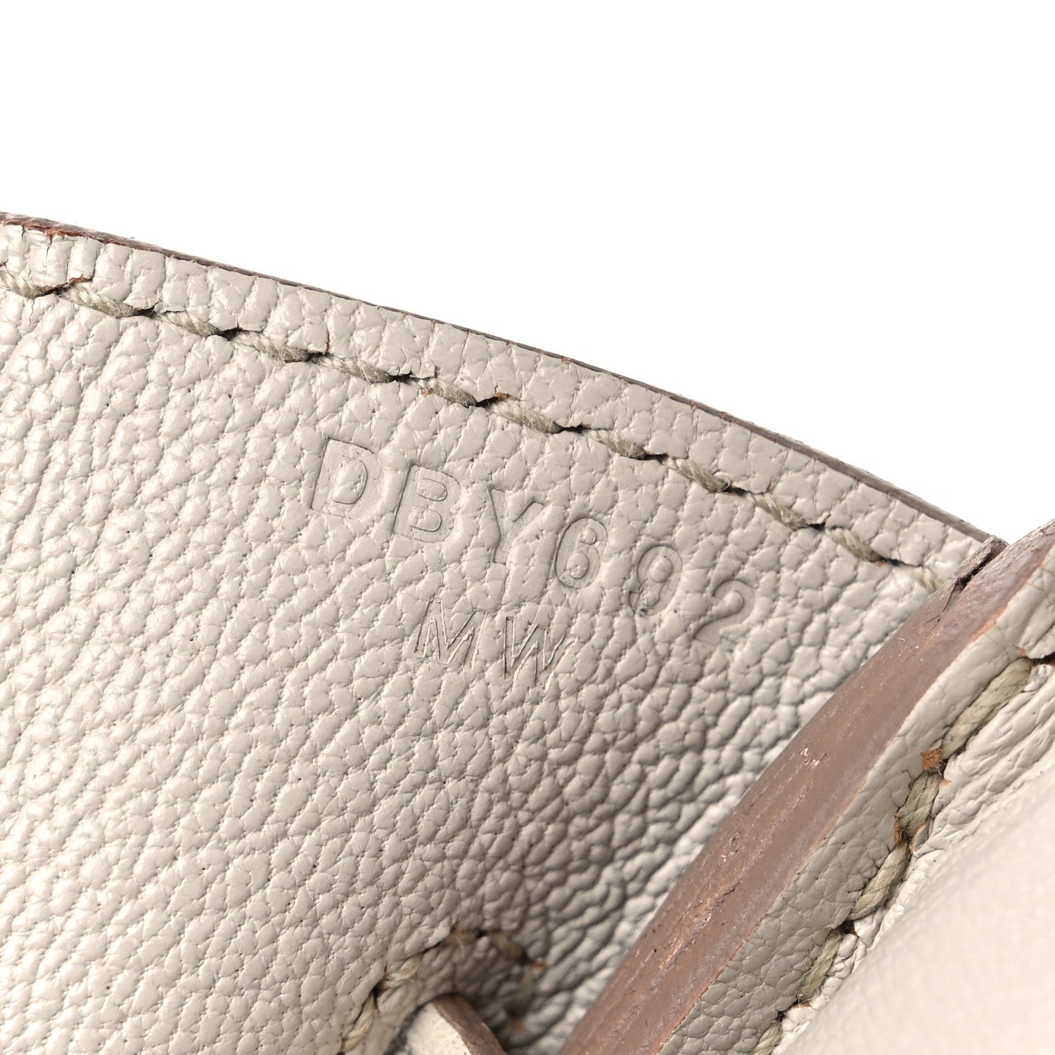 Hermes Taurillon Clemence Birkin 30 Craie 7 of 12