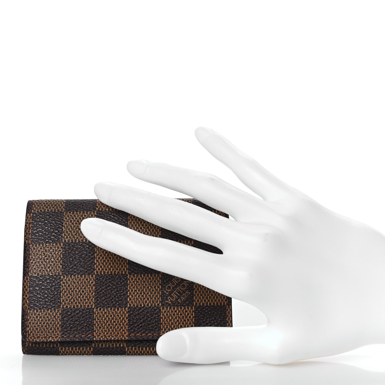 Louis Vuitton Damier Ebene Enveloppe Carte De Visite 2 of 8
