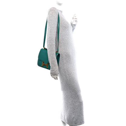 Hermes Epsom Constance 24  Malachite 2 of 12