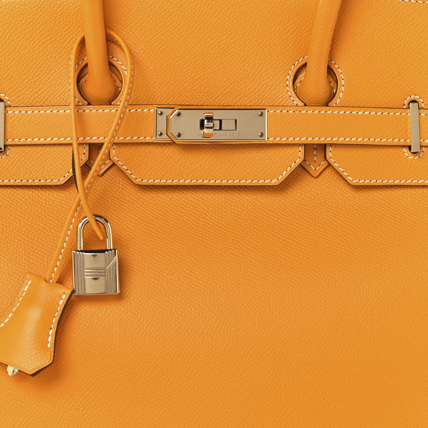 Epsom Candy Birkin 35 Jaune D'Or Feu