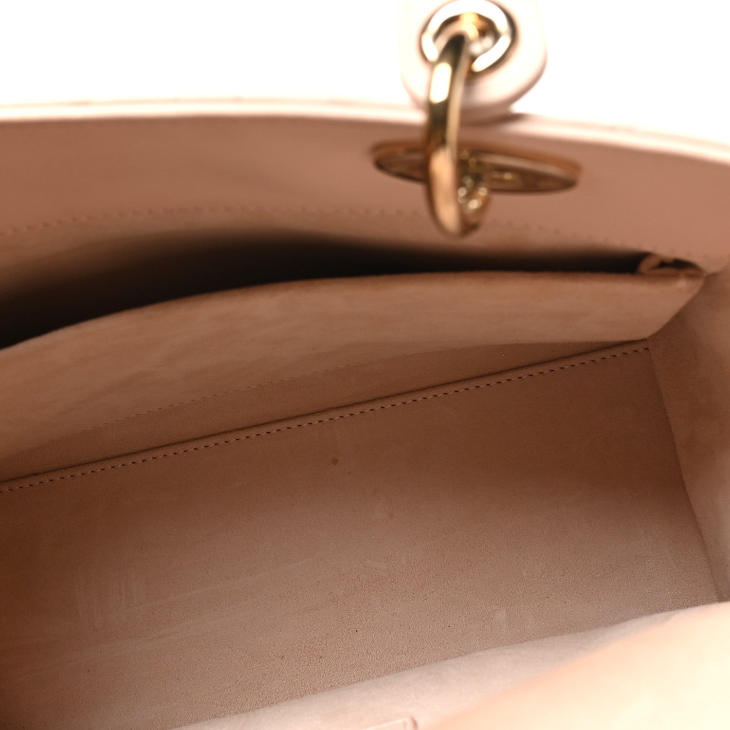 Christian Dior Lambskin Cannage Medium Lady Dior Light Pink 5 of 10