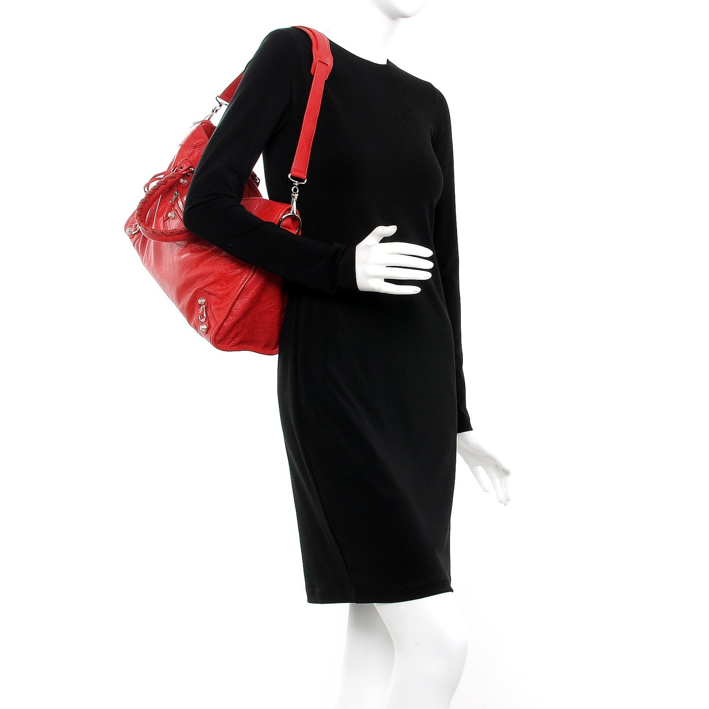 Agneau Giant 12 Silver Hardware City Coquelicot