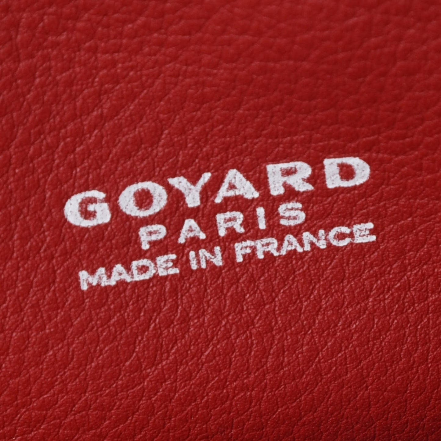 Goyardine Reversible Mini Anjou Red
