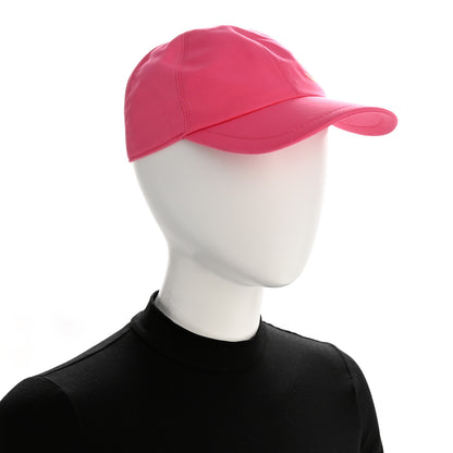 Chanel Cotton CC Cap Hat Fuchsia Orange 2 of 11