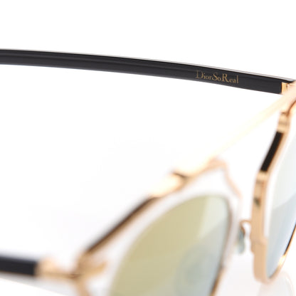 Christian Dior Mirrored So Real Sunglasses Gold 5 of 9