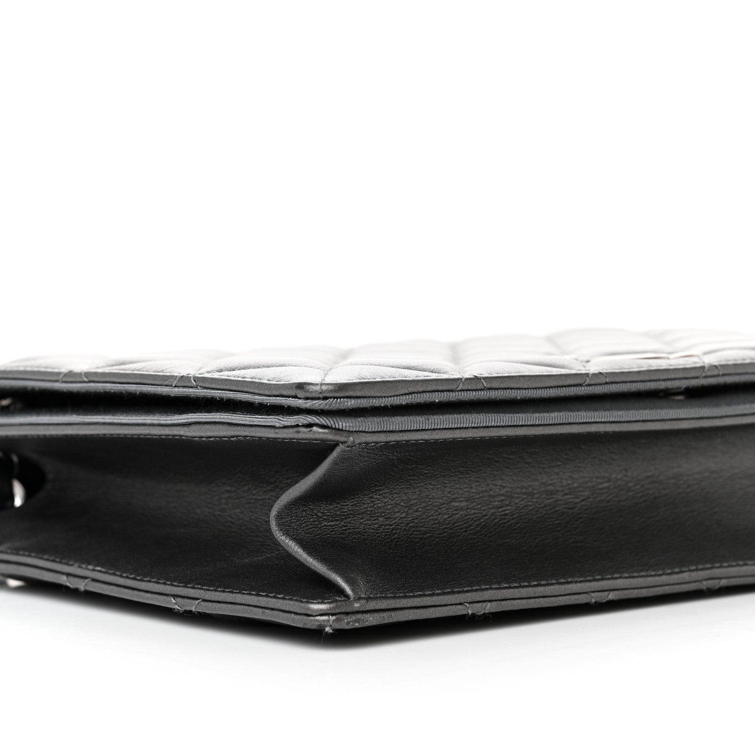 Chanel Metallic Calfskin Quilted Ballerine Flap Silver 9 of 15