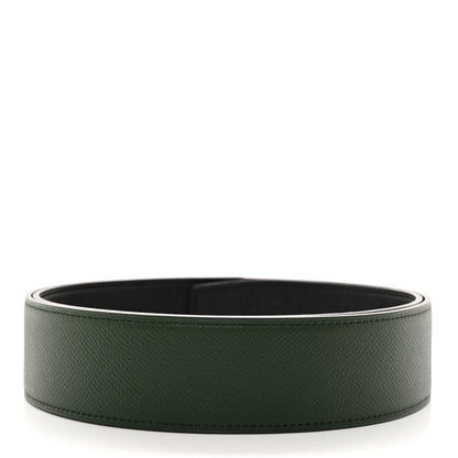 Hermes Epsom 42mm Belt Strap 90 Black Vert Anglais 3 of 10