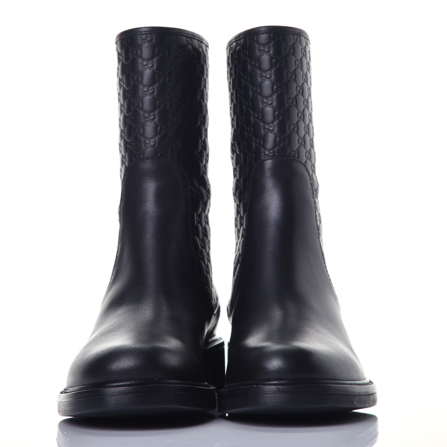 Soft Microguccissima Zip Boots 35.5 Black