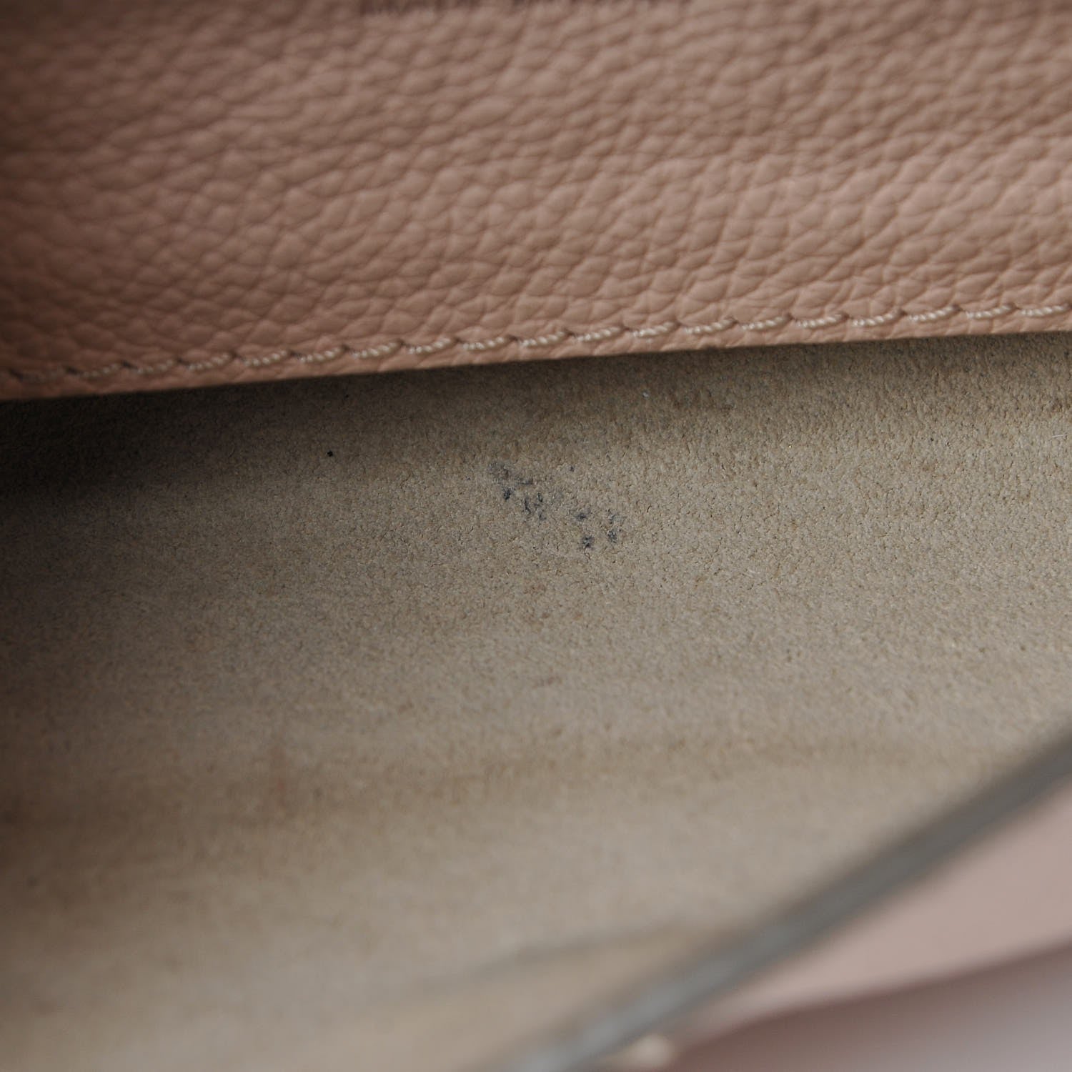 Chloe Calfskin Mini Faye Shoulder Bag Cement Pink 8 of 8