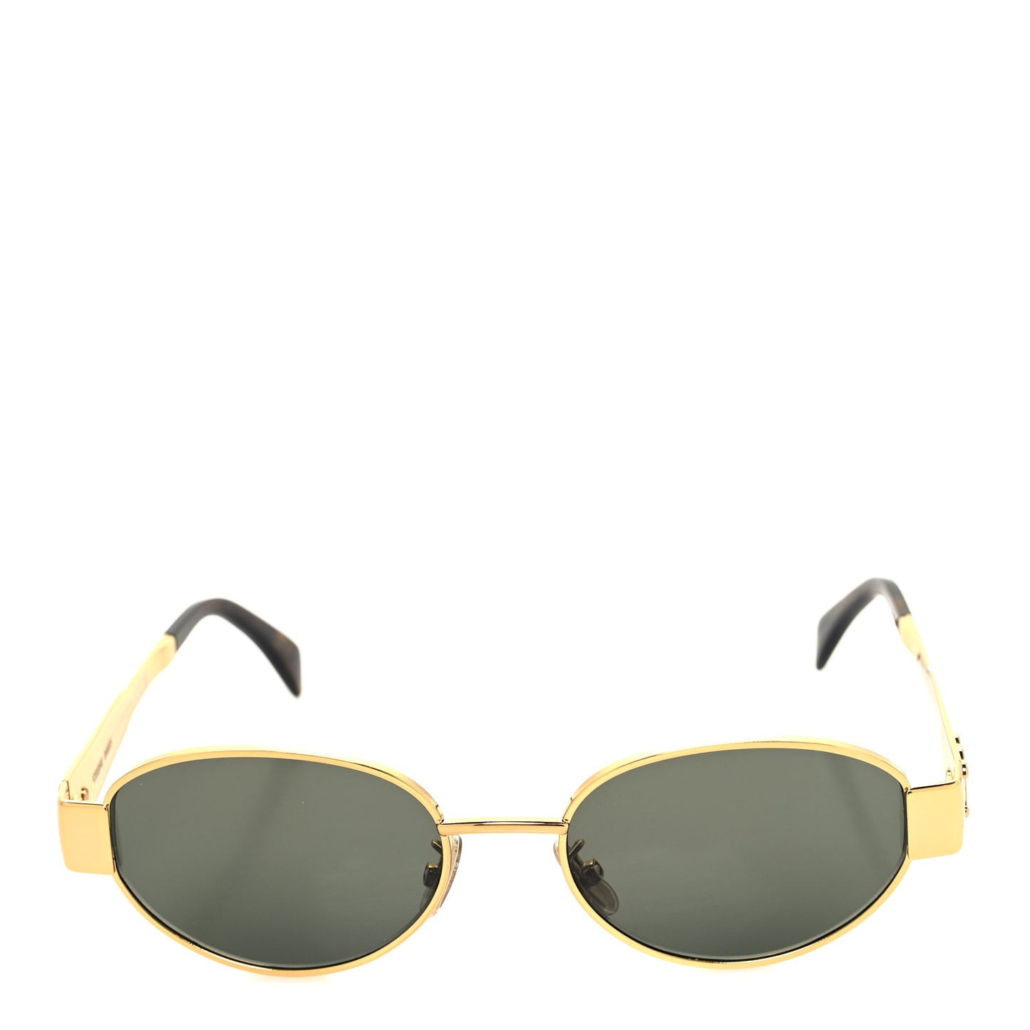 Metal Triomphe 01 Sunglasses CL40235U Gold Green