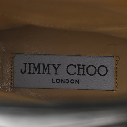 Jimmy Choo Rugged Leather Biker Boots 38.5 Black 7 of 8