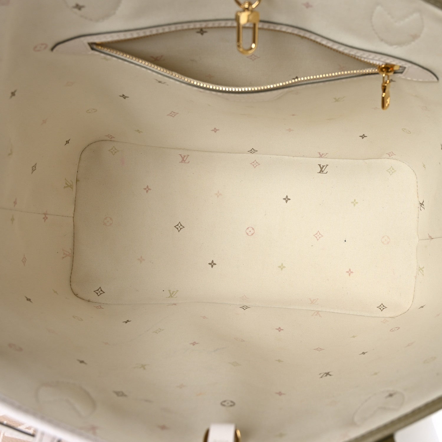 Louis Vuitton Monogram Giant Spring In The City Neverfull MM Sunset Kaki 6 of 13