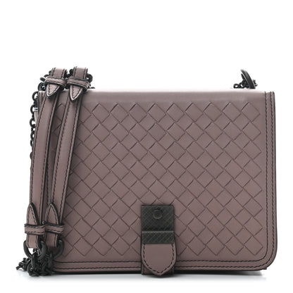 Bottega Veneta Nappa Intrecciato Small Runway Shoulder Bag Light Purple 1 of 24