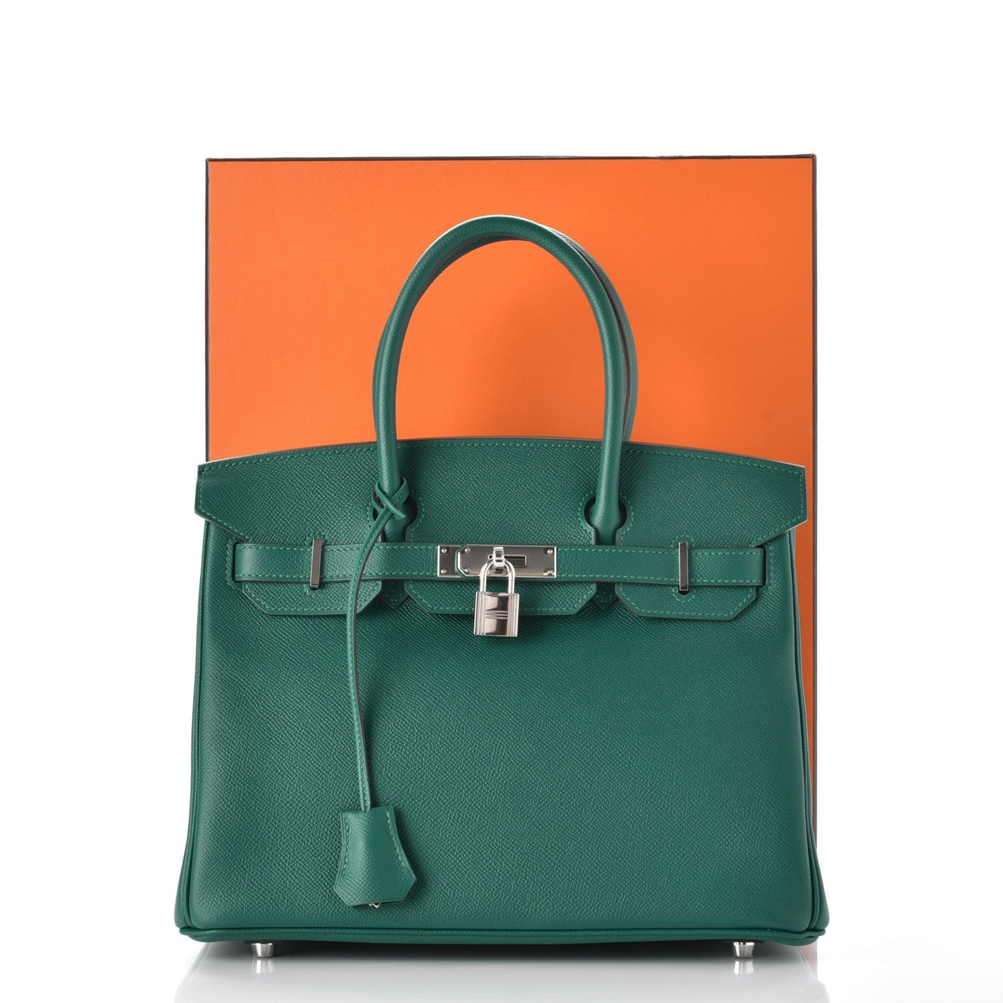 Epsom Birkin 30 Malachite