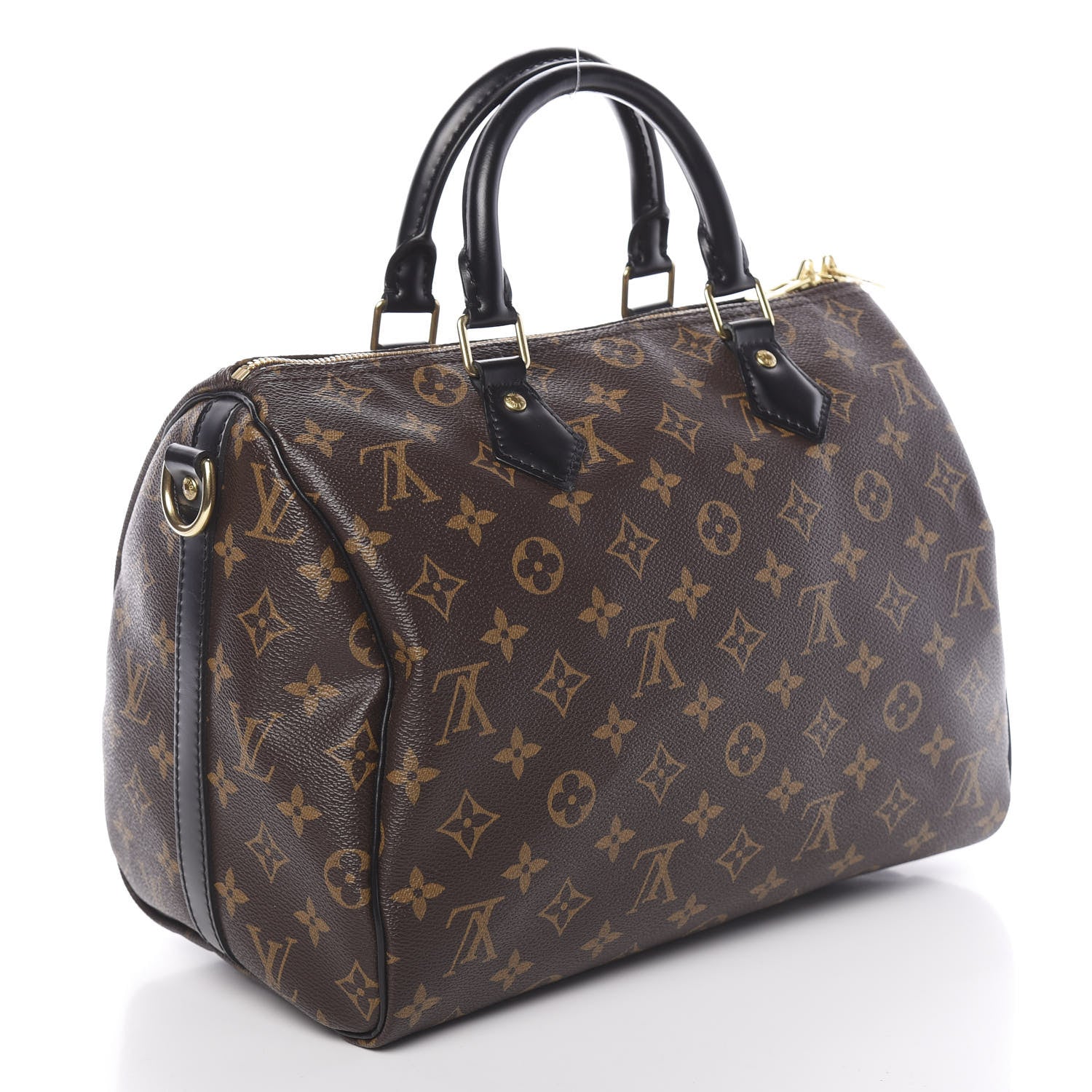 Louis Vuitton Monogram My World Tour Speedy Bandouliere 30 Black 3 of 10