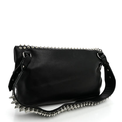 Burberry Calfskin Studded Medium Dalston Shoulder Bag Black 3 of 10