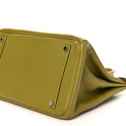 Hermes Togo Birkin 35 Vert Chartreuse 9 of 9
