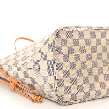 Louis Vuitton Damier Azur Neverfull MM 9 of 11