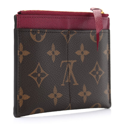 Louis Vuitton Monogram Zipped Card Holder Fuchsia 3 of 6