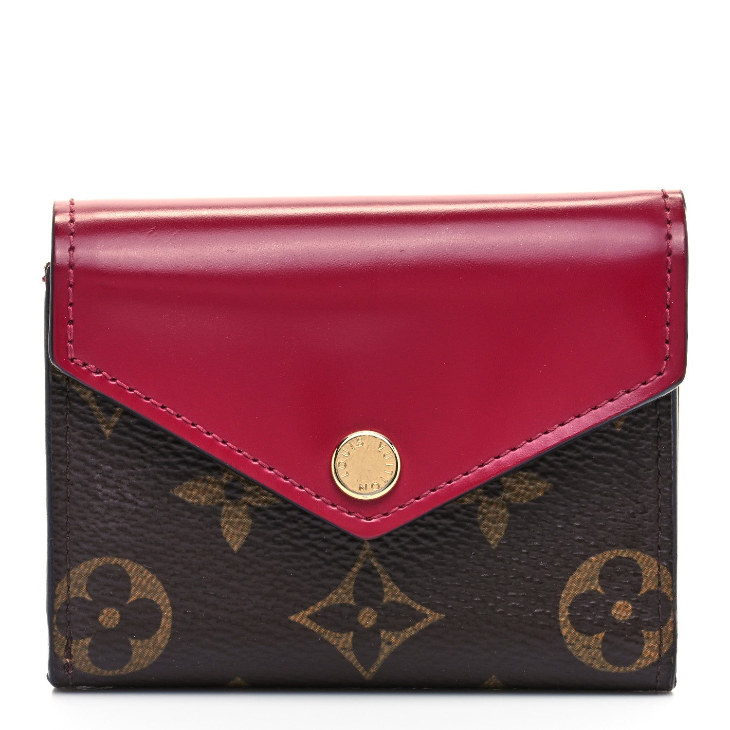 Louis Vuitton Monogram Zoe Wallet Fuchsia 1 of 8
