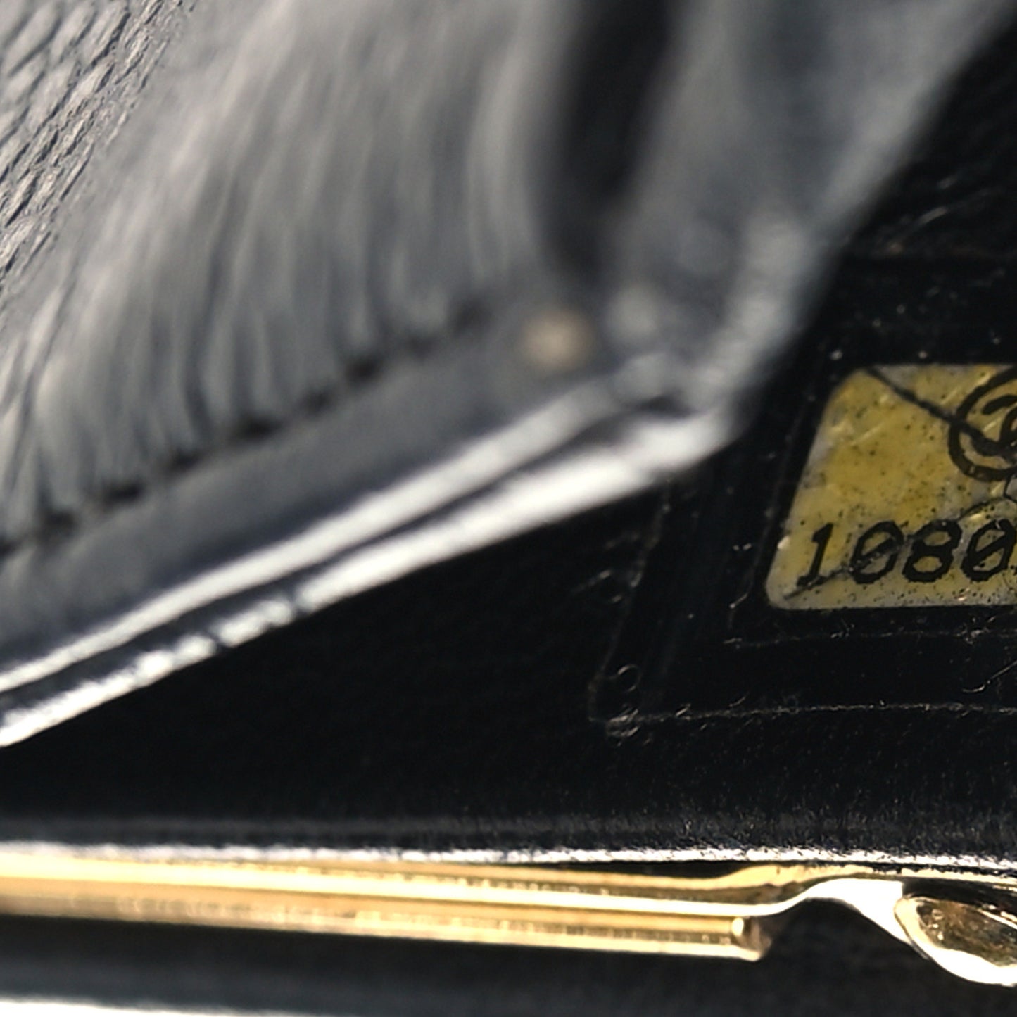 Caviar Timeless CC French Wallet Black