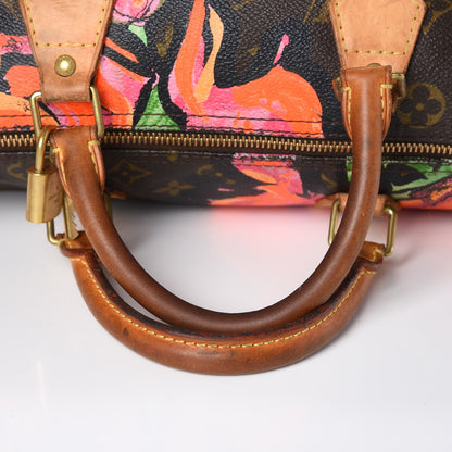 Louis Vuitton Monogram Roses Speedy 30 17 of 17