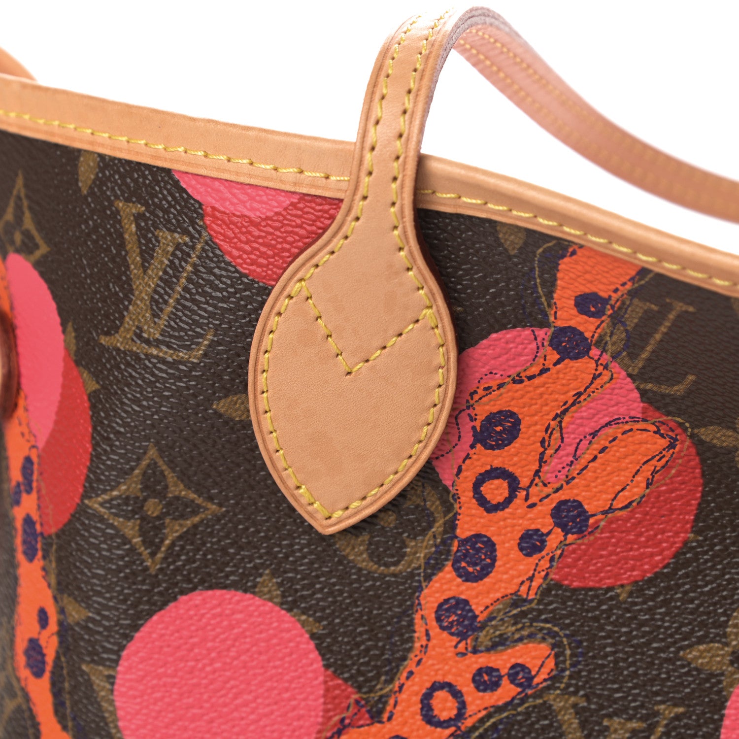 Louis Vuitton Monogram Ramages Neverfull MM 13 of 15
