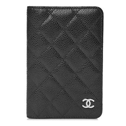 Chanel Caviar Quilted Agenda Cover Black 1 of 8