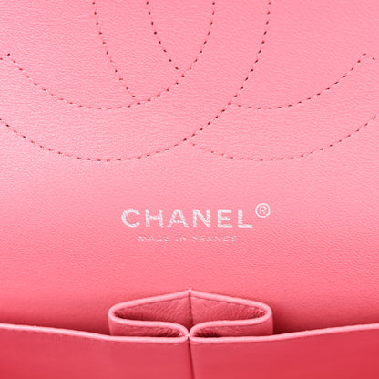 Chanel Lambskin Quilted Jumbo Double Flap Pink 6 of 15