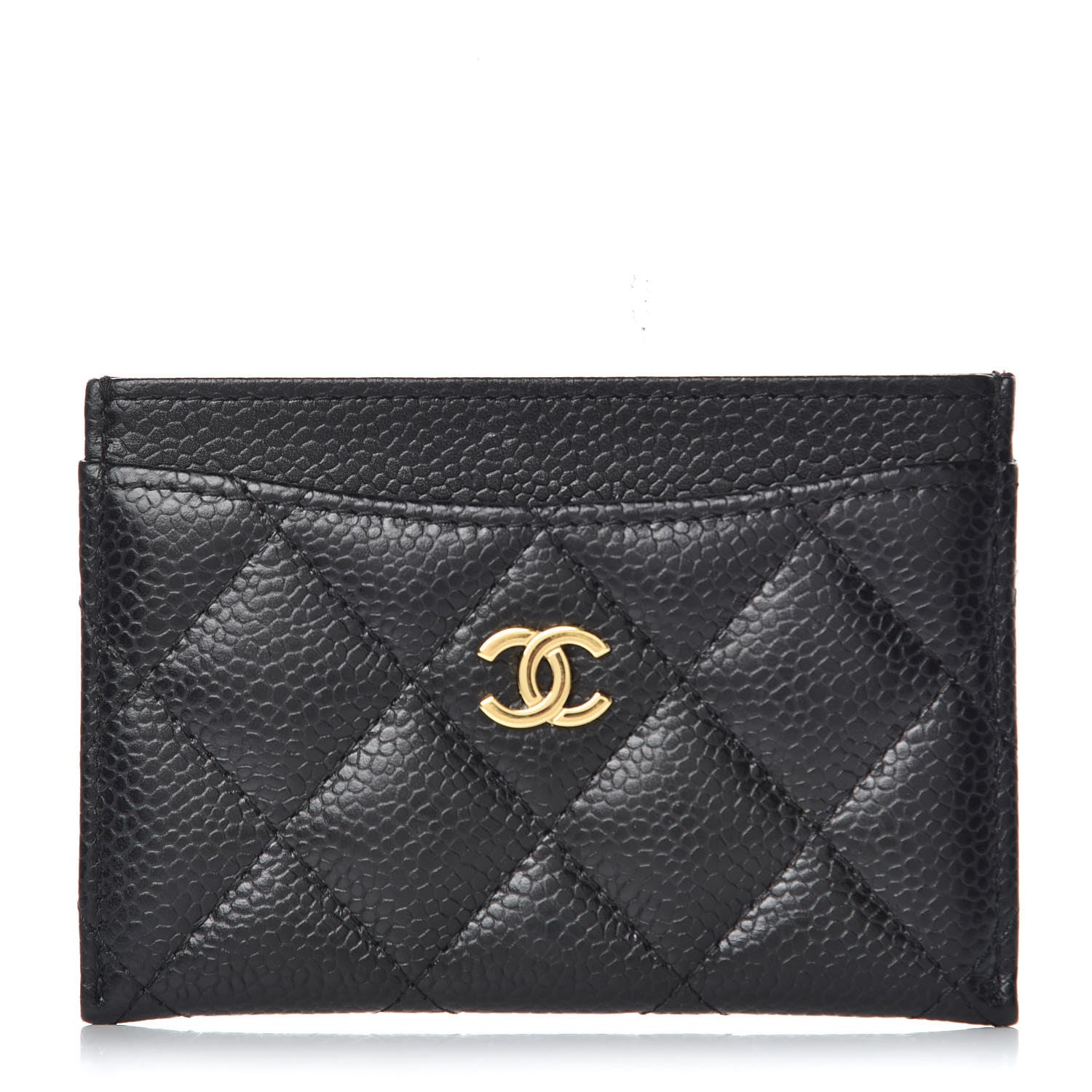 Chanel Caviar Quilted Card Holder Black 1 of 8