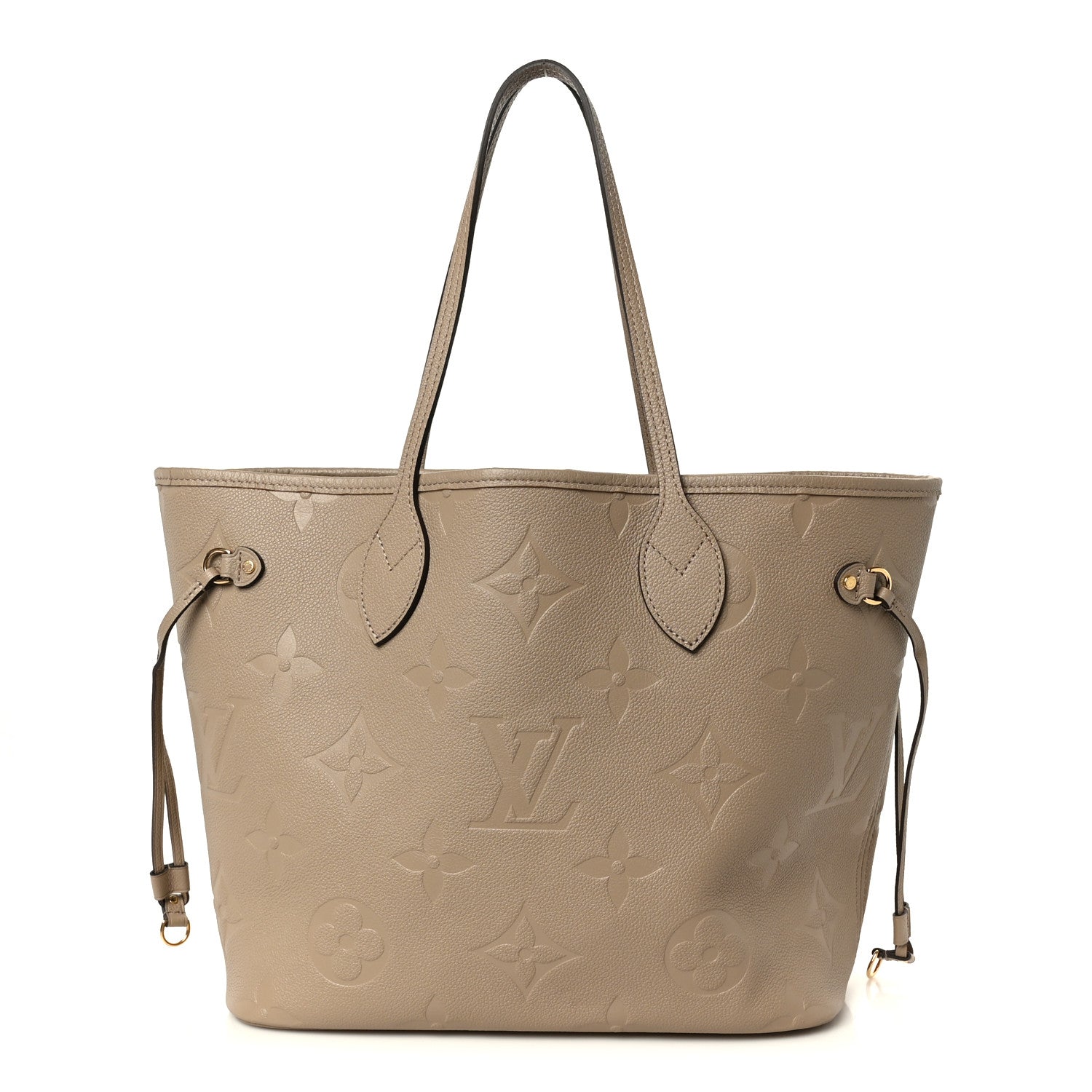 Louis Vuitton Empreinte Monogram Giant Neverfull MM Tourterelle 1 of 9