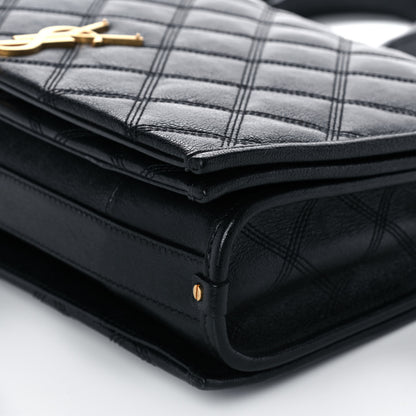 Saint Laurent Lambskin Quilted Small Becky Chain Bag Black 11 of 11