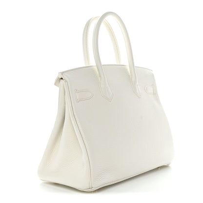 Hermes Togo Birkin 30 White 3 of 12