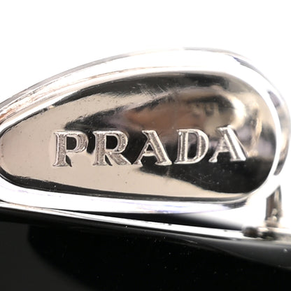 Prada Acetate Symbole Sunglasses SPR B06-F Black 8 of 9