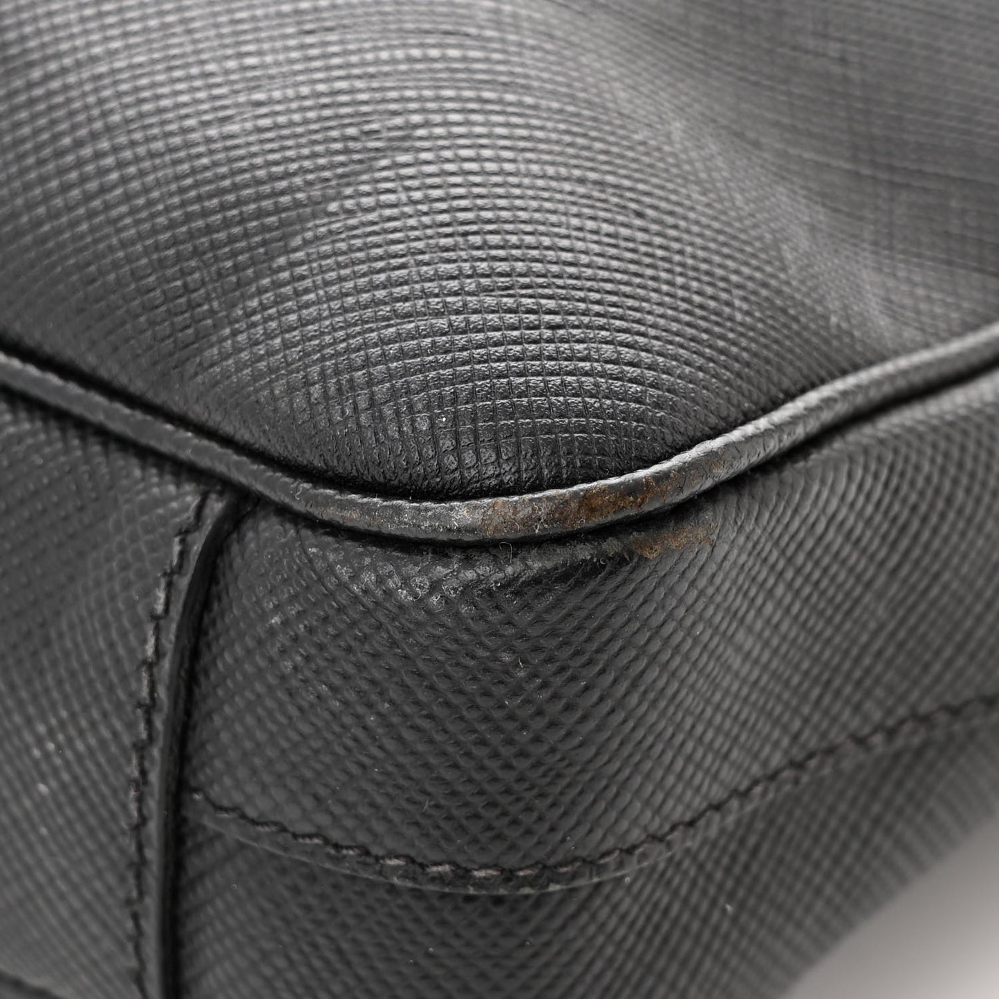 Saffiano Travel Briefcase Black Multicolor