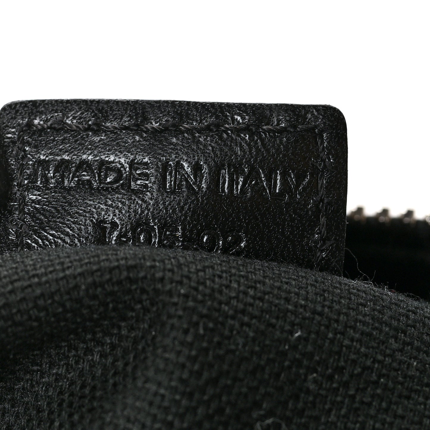 House Check Studded Satchel Black