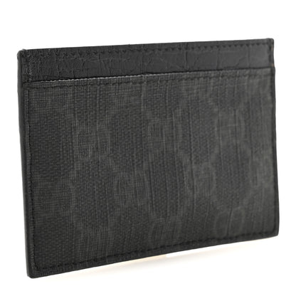 Gucci GG Plus Monogram Card Holder Black 3 of 7