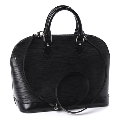 Louis Vuitton Epi Alma PM Black 3 of 9