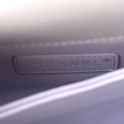 Chanel Iridescent Caviar Quilted Extra Mini Coco Handle Flap Purple 6 of 11