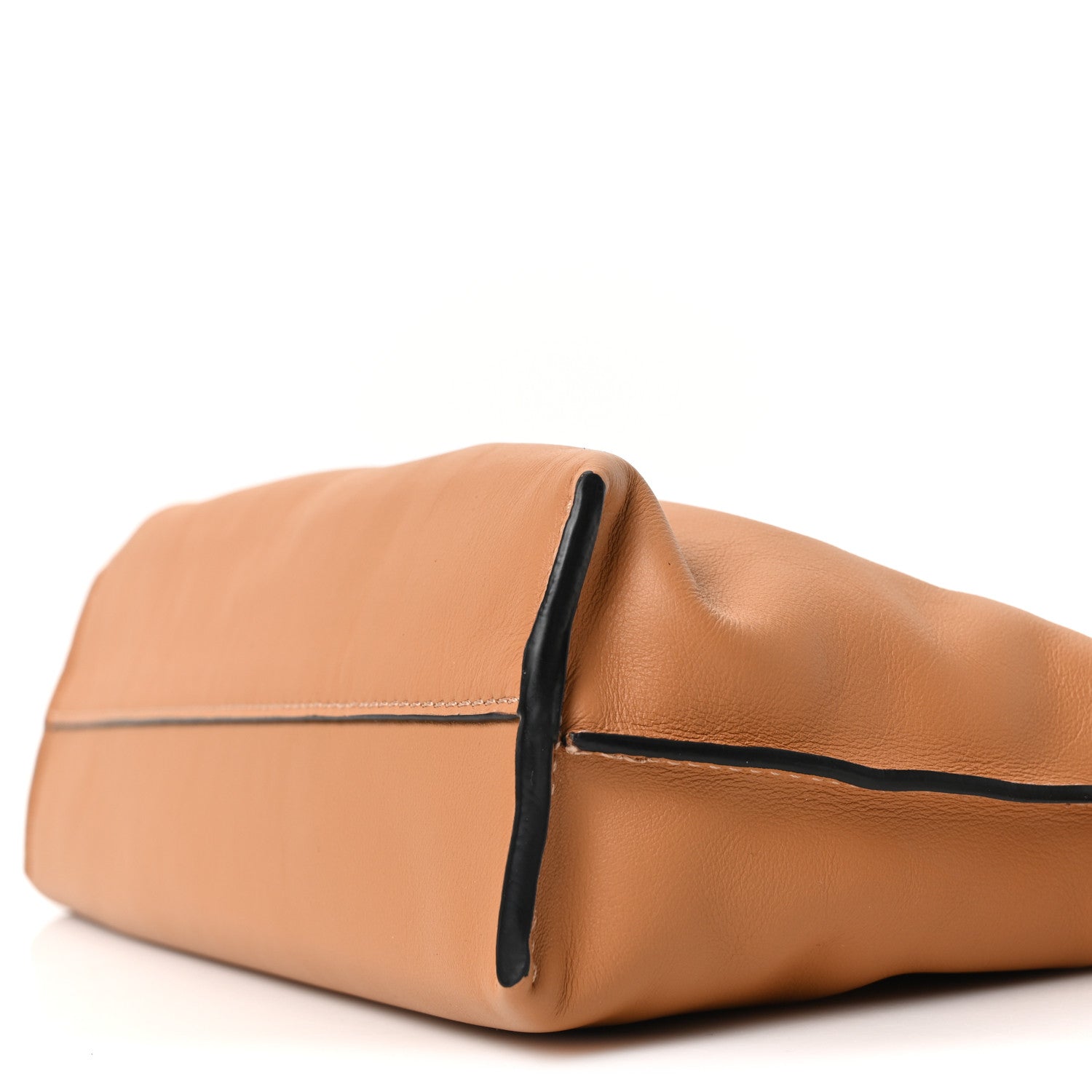 Loewe Calfskin Mini Flamenco Knot Clutch Warm Desert 9 of 9