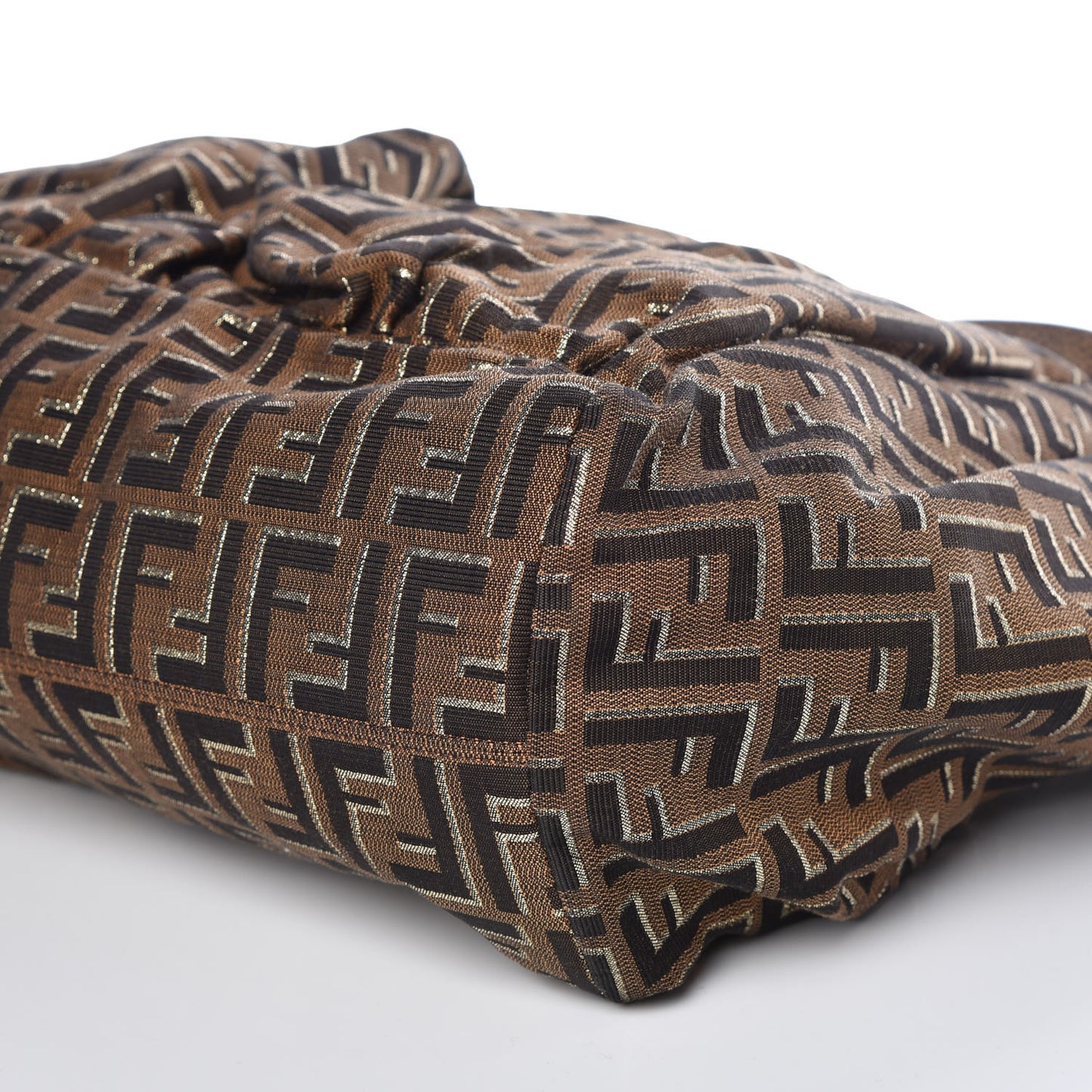 Zucca Vitello Large Chef Tote Tobacco Oro Moro