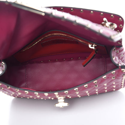 Valentino Garavani Nappa Medium Rockstud Spike Shoulder Bag Camelia 5 of 9