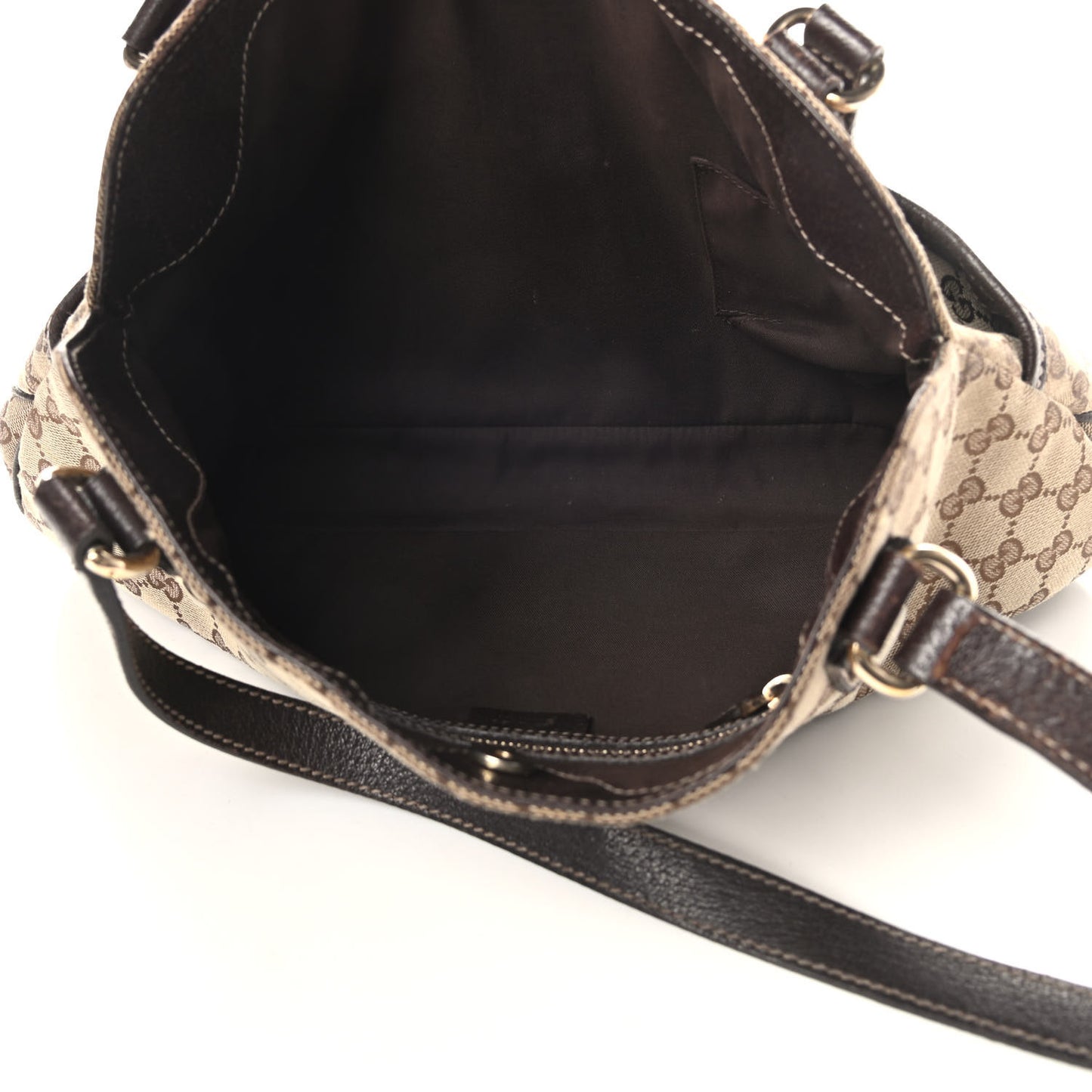 Monogram Medium Charmy Shoulder Bag Brown
