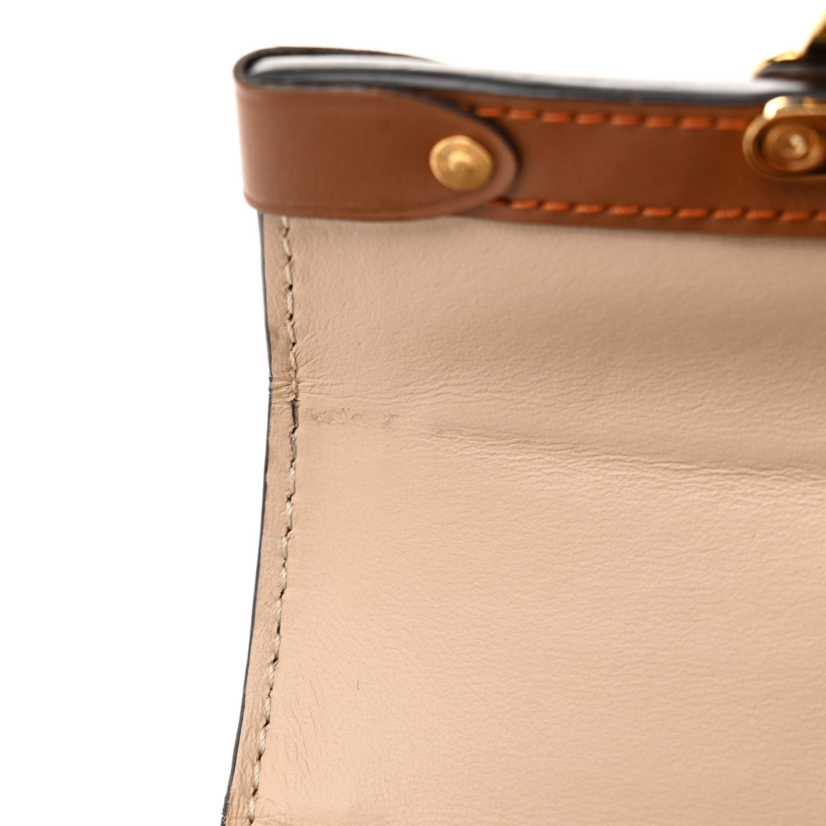Louis Vuitton Catogram Essential Trunk Orange Marron 9 of 10