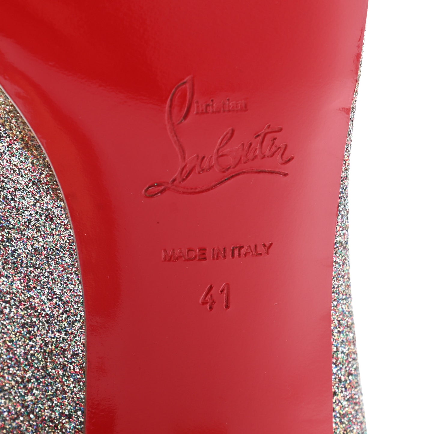 Glitter Crystal Gloria 45 Pumps 41 Multicolor